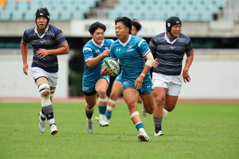 3歳から東大阪RSでラグビーを始めた。今秋は全試合に先発中、フル出場の試合がほとんど（撮影：長岡洋幸）