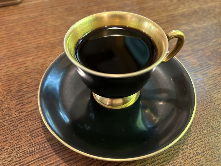 ▲ 珈琲専門店 「美美」のコーヒー