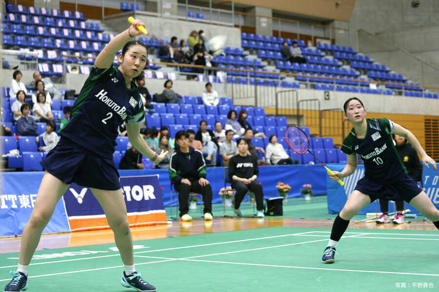 永原和可那「特別な大会にしたい」（写真左）