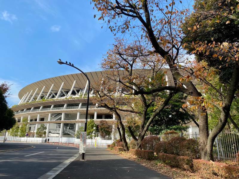 開幕戦が行われる国立競技場