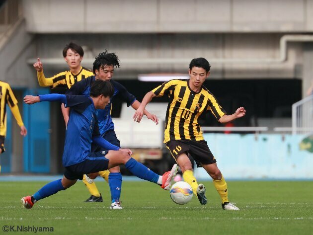 東海大相模MF沖本陸(写真＝K,Nishiyama)