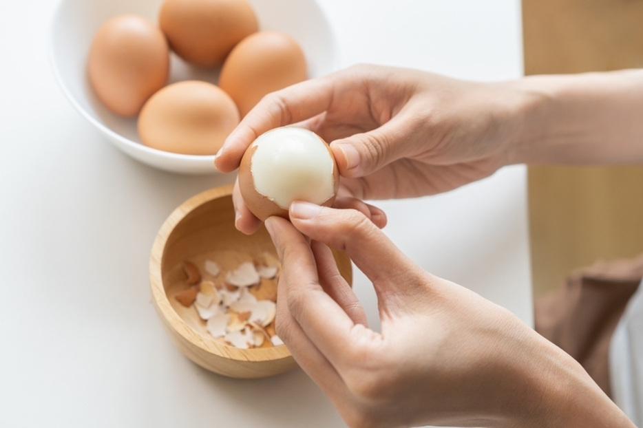 母は節約のために炊飯器で「ゆで卵」を作っています。卵の殻を”そのまま”炊飯器に入れていますが、衛生面で問題はないでしょうか？