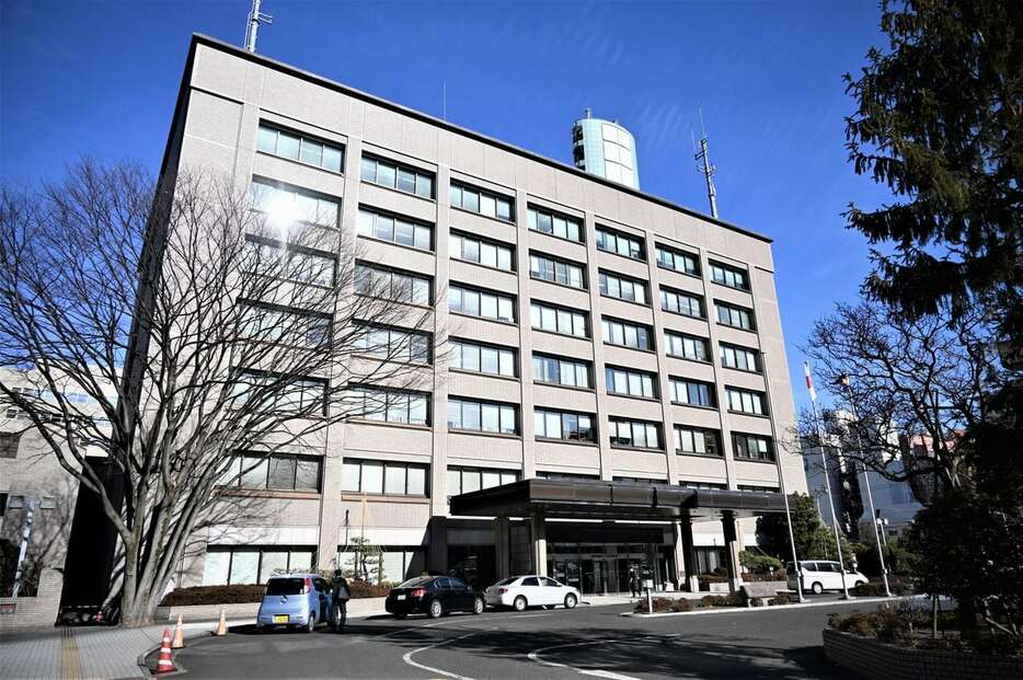 宮城県警察本部庁舎（令和4年1月撮影）