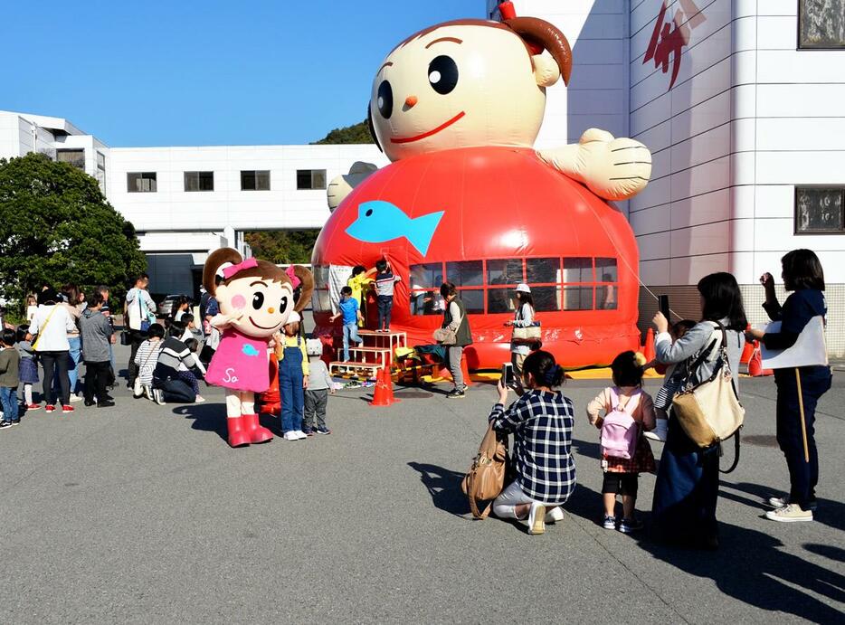 昨年の「ゆめさき祭り」の様子