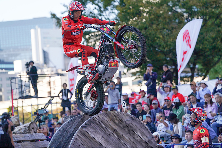 小川友幸（TEAM MITANI Honda）／2024全日本トライアル 第8戦 City Trial Japan大会