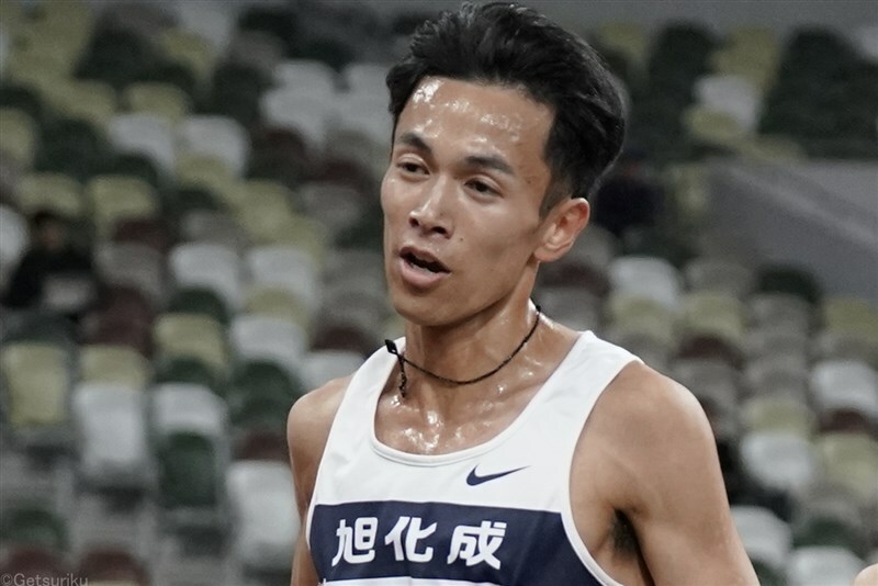 3年ぶりに優勝した旭化成のアンカー相澤晃。写真は23年日本選手権10000m