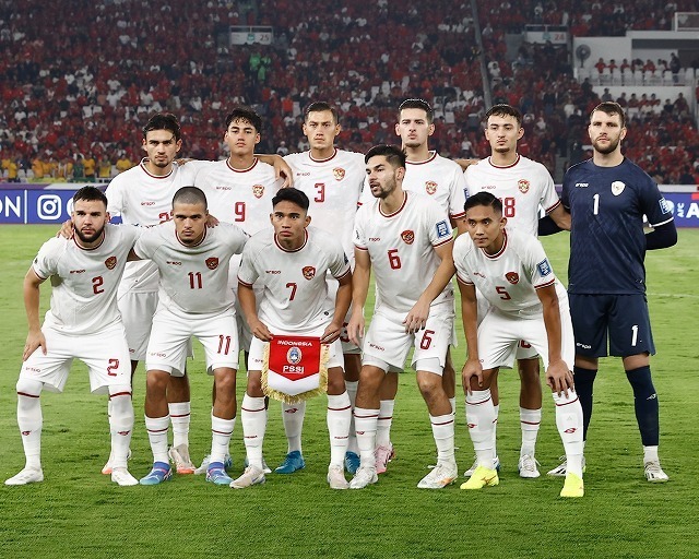 11月シリーズではホームで日本＆サウジと対戦するインドネシア代表。（C）Getty Images