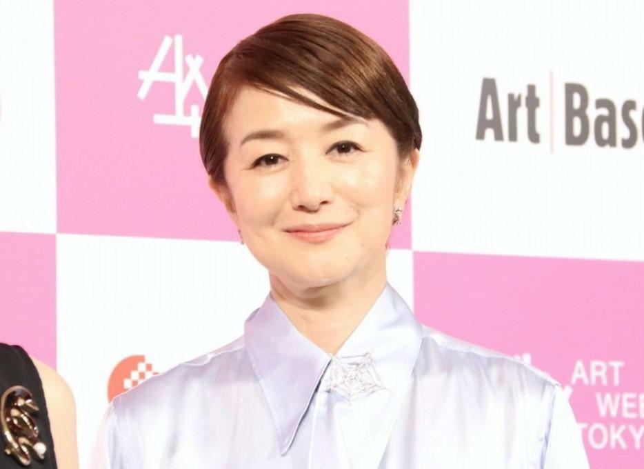 「アートウィーク東京 2024年」の記者発表会に出席した鈴木京香さん