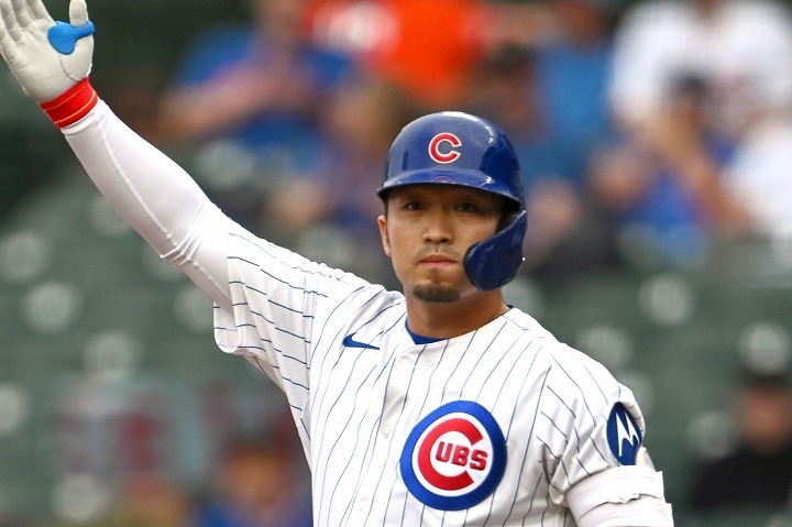 BABIPでMLBトップとなった鈴木。(C)Getty Images