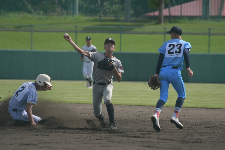 交流試合の様子