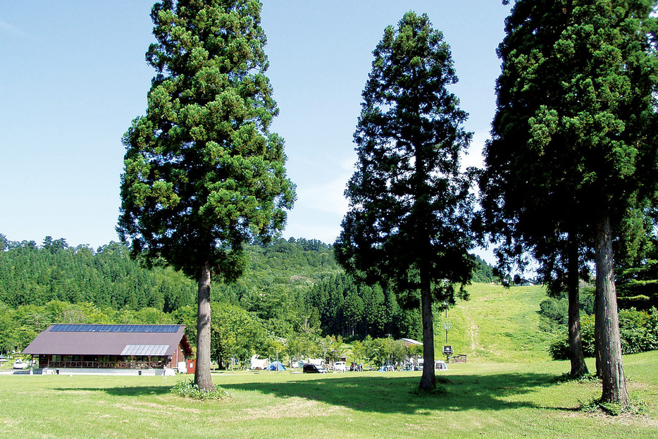 岩手県一関市の「いちのせき厳美オートキャンプ場」