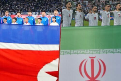 イランが北朝鮮に勝利を挙げた[写真]=Getty Images