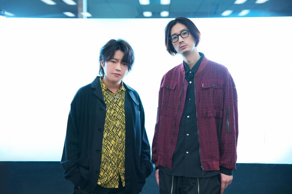 「ヤマトよ永遠に REBEL3199」に出演する堀江瞬さん（左）と江口拓也さん（c）西崎義展／宇宙戦艦ヤマト3199製作委員会