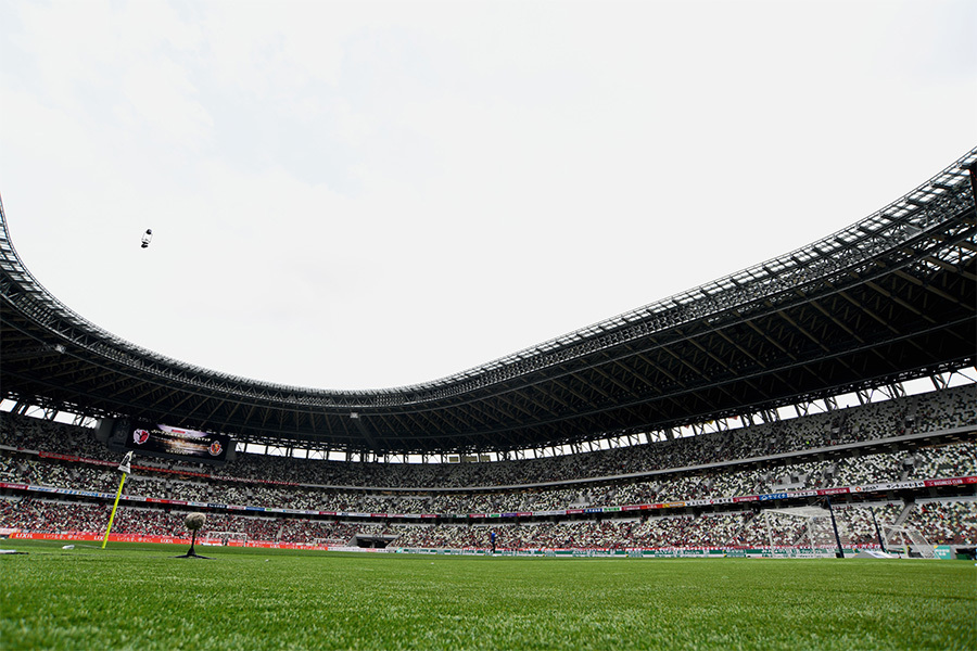 圧巻のコレオグラフィーが話題【写真：徳原隆元】