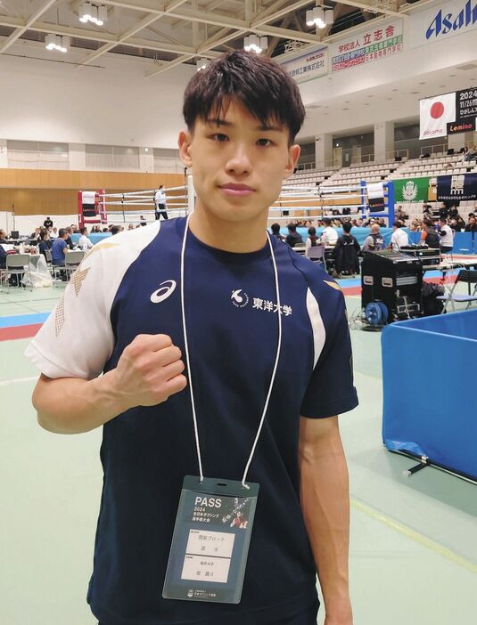 全日本選手権の初戦を圧勝した堤麗斗