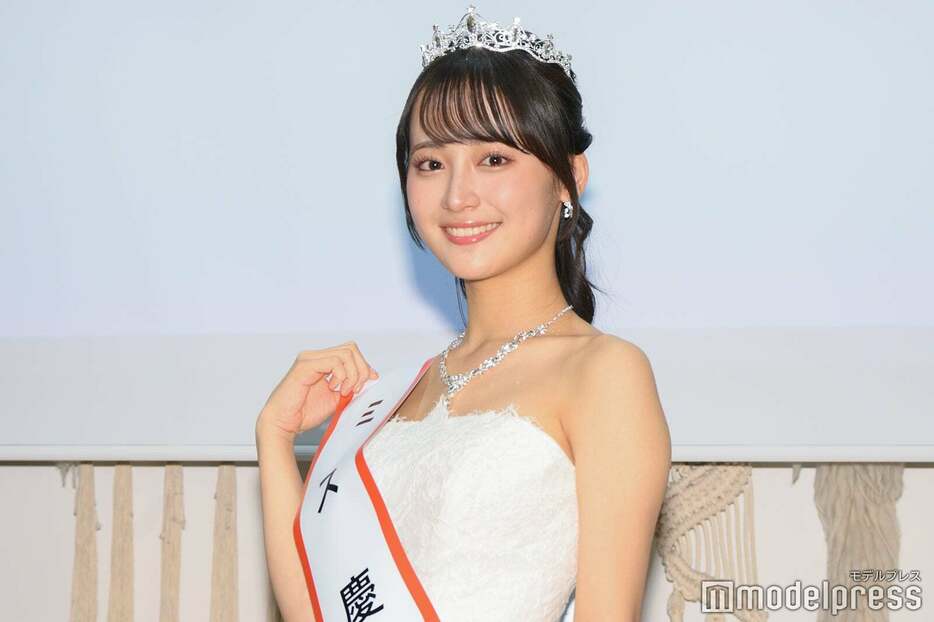 「ミス慶應2024」に輝いた齊藤美雅さん