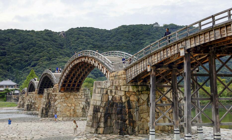 山口県岩国市の錦帯橋