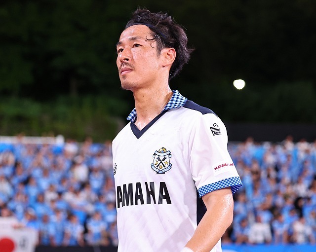 長年磐田で活躍した山田が今季限りでの引退を決断した。写真：梅月智史（サッカーダイジェスト写真部）