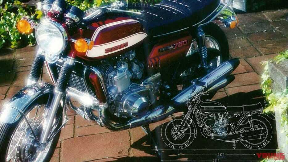 ’70年代2スト技術の集大成 1971年スズキ『GT750』【柏 秀樹の昭和～平成 カタログ蔵出しコラム Vol.11】