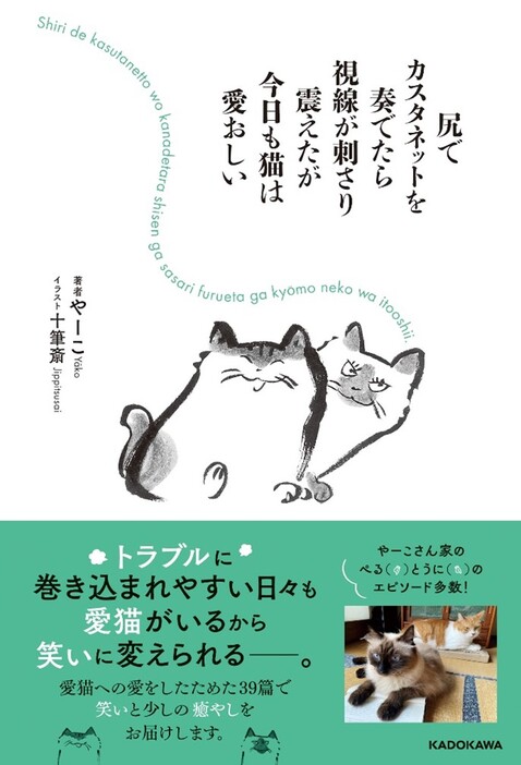 『尻でカスタネットを奏でたら視線が刺さり震えたが今日も猫は愛おしい』（KADOKAWA）