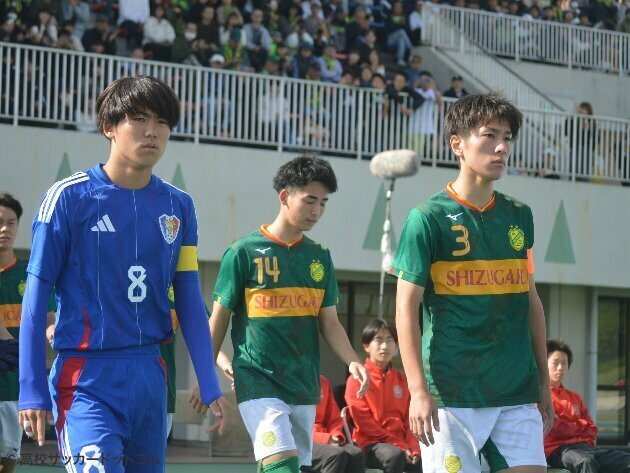 4強入りした静岡学園(写真＝佐藤亮太)