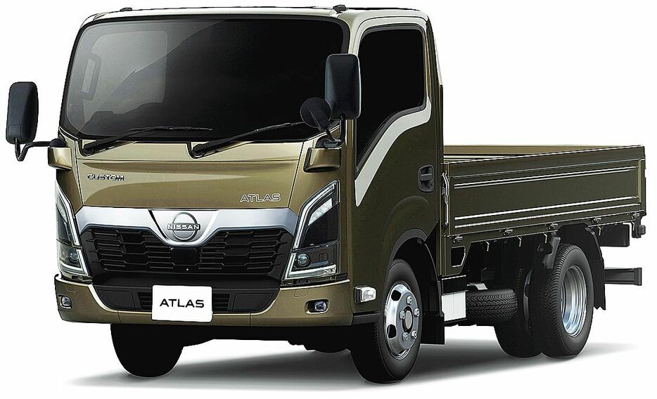 日産、小型トラック「アトラス」にAT限定の普通免許で運転可能なモデルを追加　いすゞからのOEM