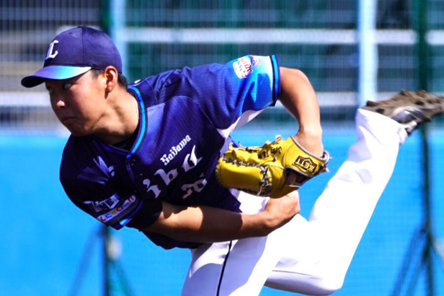 西武・山田陽翔【写真：宮脇広久】