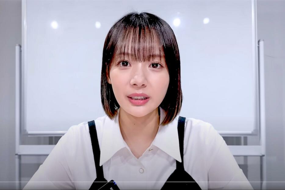 岡田紗佳さんの公式YouTubeチャンネルから（https://www.youtube.com/@okadasayakayoutube）