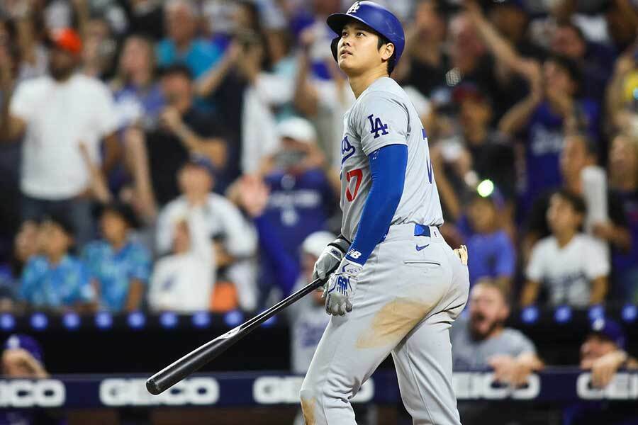 ドジャースの大谷翔平【写真：ロイター】