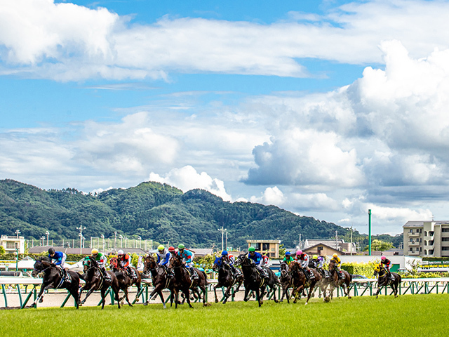 レースが行われた福島競馬場(c)netkeiba