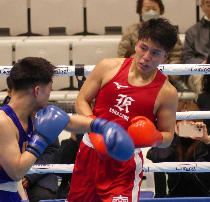 判定勝ちで初戦を突破した高田