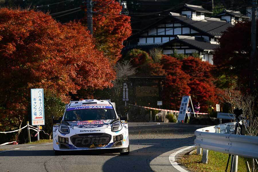 今季最終第13戦ラリージャパンでのクラッシュに心配の声が集まっている【写真：Getty Images】