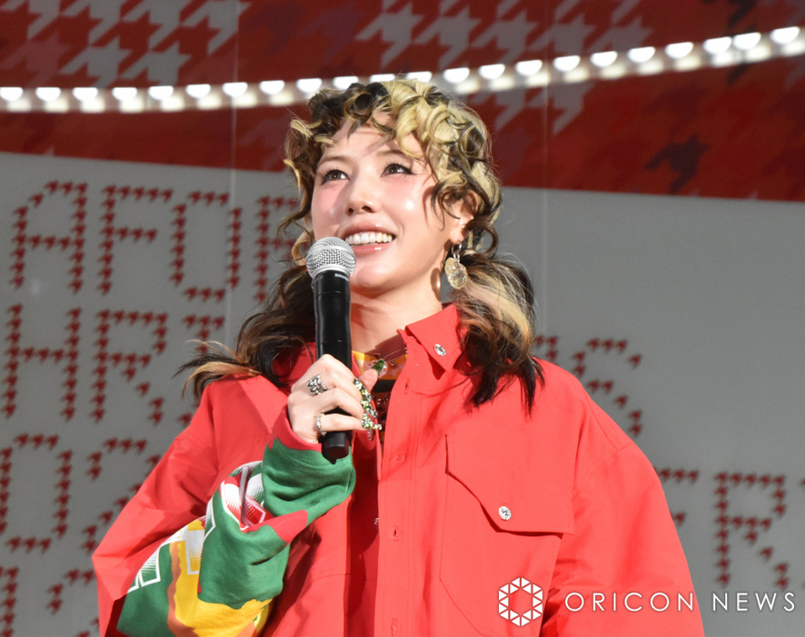 『RE.Clockwork X'mas Party』点灯式イベントに登場した仲里依紗 （C）ORICON NewS inc.