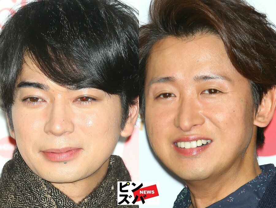 松本潤、大野智（嵐）（C）ピンズバNEWS