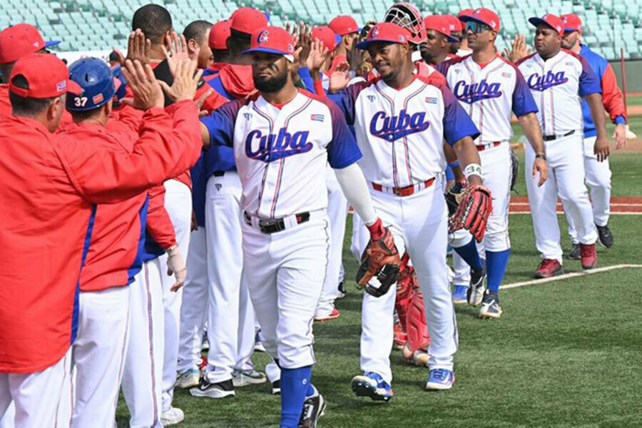 大会に向け調整を行うキューバ代表　【写真提供：（C）Federacion Cubana de Beisbol y Softbol】