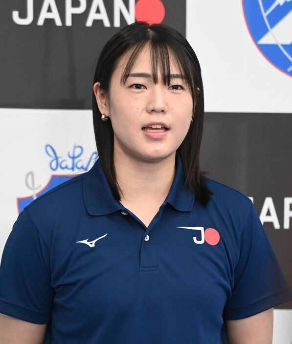 引退を表明したフェンシング女子サーブルの福島史帆実（5月撮影）