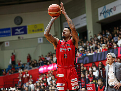 今季から熊本に加入したタイラー・ラム［写真］＝B.LEAGUE