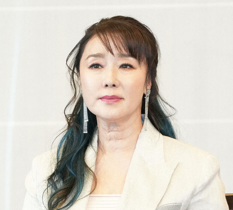 浅野ゆう子（2022年3月撮影）