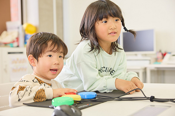 子どももUDe-スポーツに夢中になる（写真提供：ハッピーブレイン）