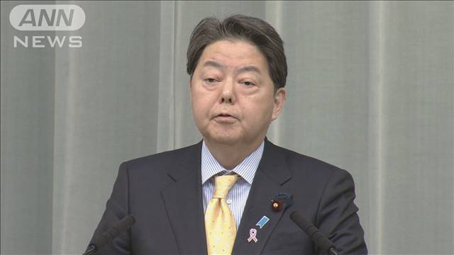 "生稲政務官に「靖国参拝事実なし」林官房長官　韓国側不参加に「残念だ」"