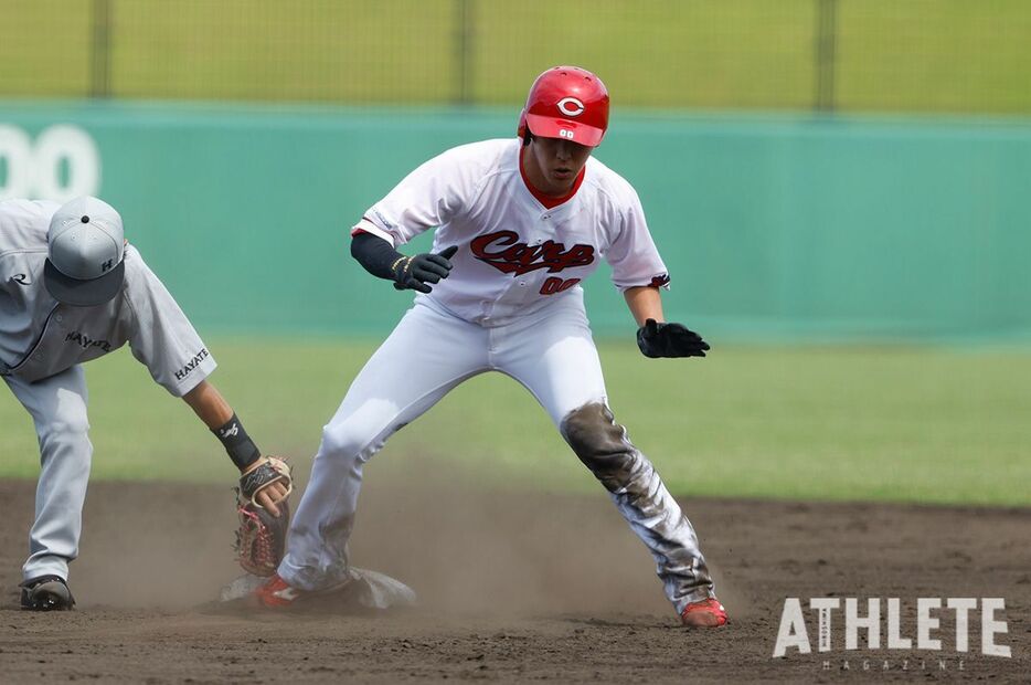 今季限りでカープを戦力外となった曽根海成