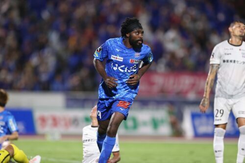 今季は甲府で公式戦40試合に出場したウタカ [写真]=J.LEAGUE