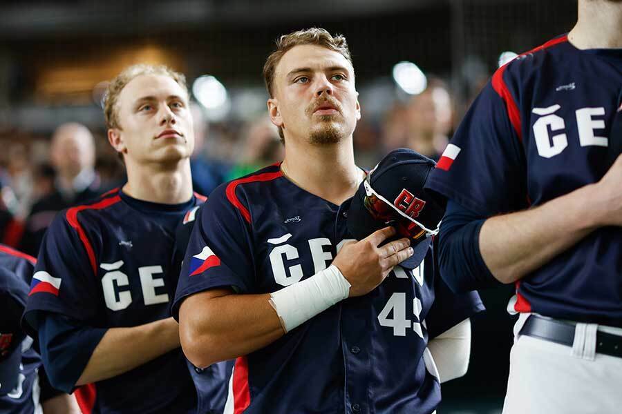 チェコ代表のマルティン・ムジーク内野手（写真は2023年WBC）【写真：Getty Images】