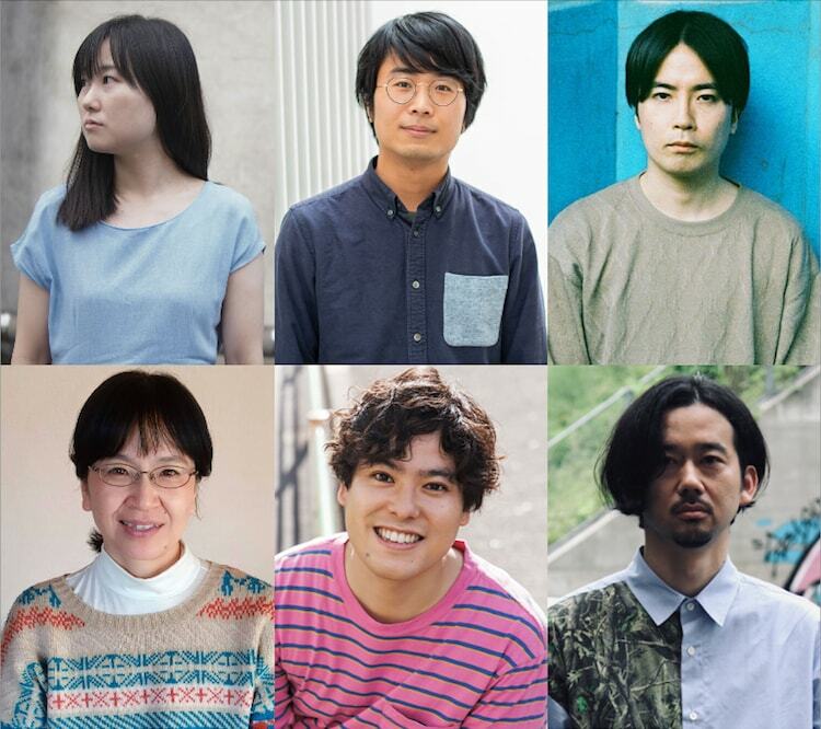 玉田企画2025年新作公演の出演者。上段左から石黒麻衣、金子鈴幸、玉田真也、下段左から能島瑞穂、前原瑞樹、山科圭太。