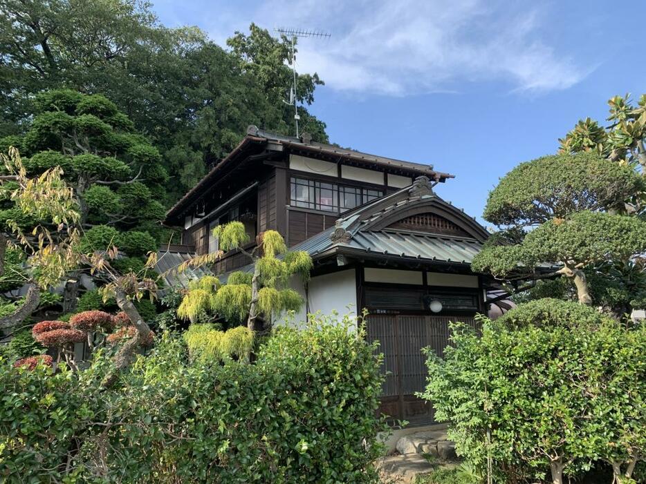 旧紫山塾主屋の外観(土浦市教育委員会提供)