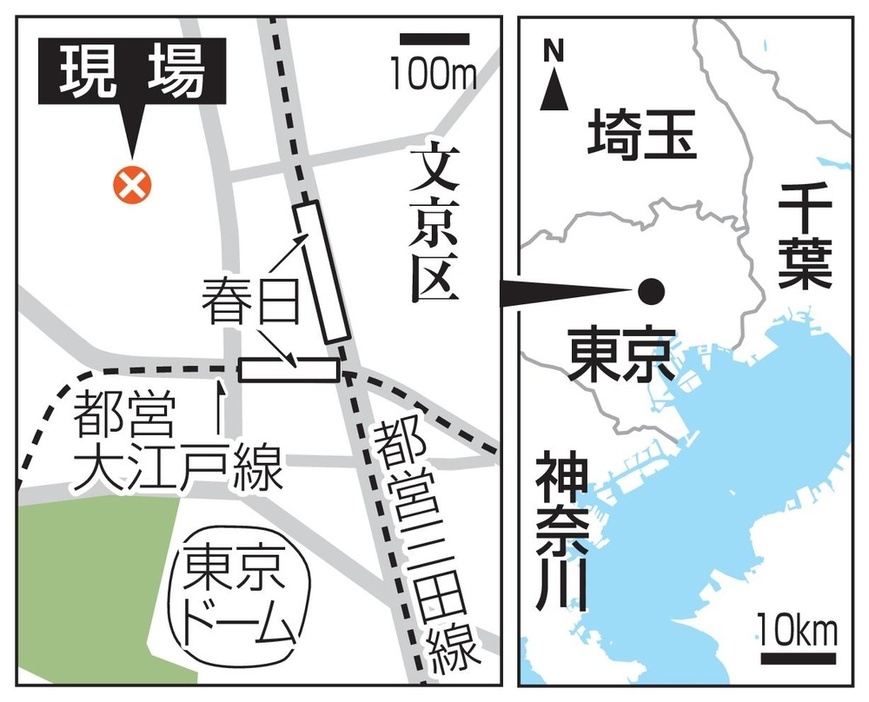 東京都文京区の現場