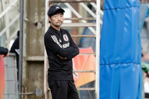 U－16日本代表の廣山望監督 [写真]＝Getty Images