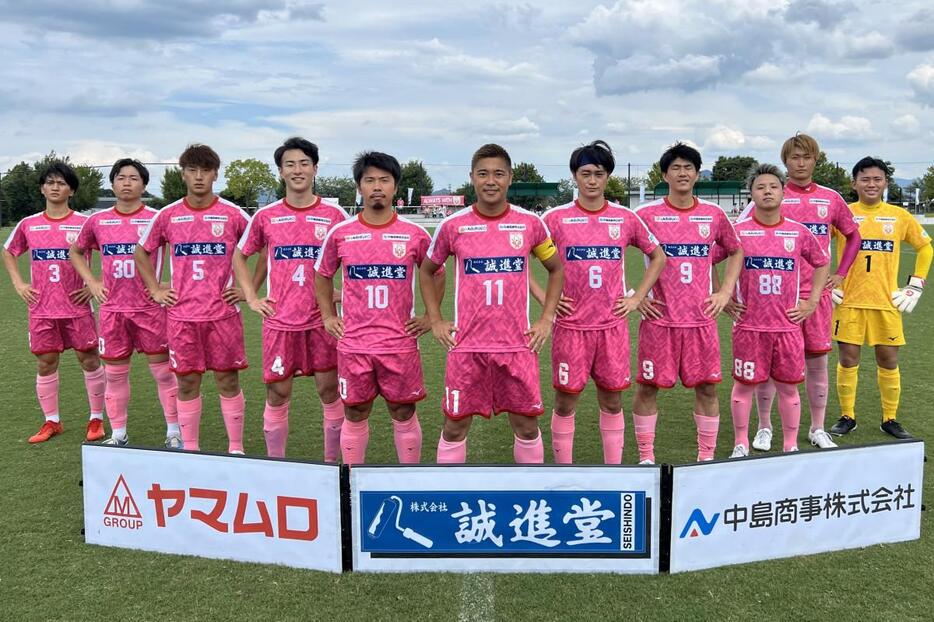 滋賀県社会人リーグ1部リーグで優勝したヴィアベンテン滋賀（写真提供＝ヴィアベンテン滋賀）