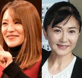 今井絵理子（左）生稲晃子両参院議員