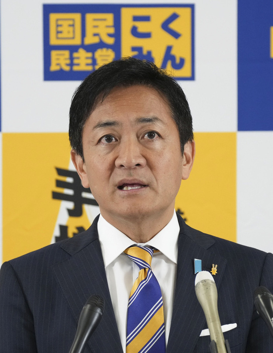 国民民主党の玉木代表＝10月